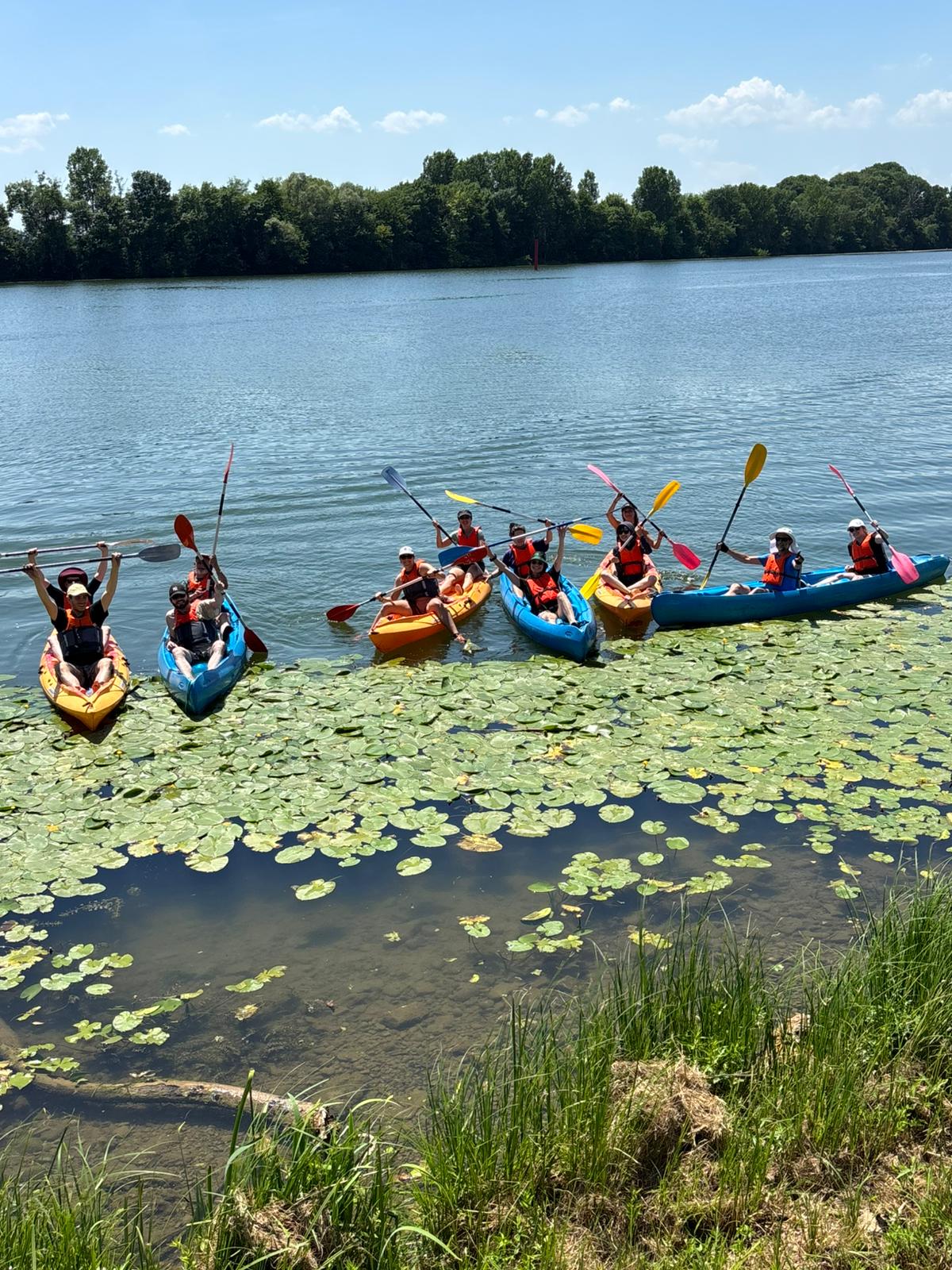 Team-Building on the Saône
